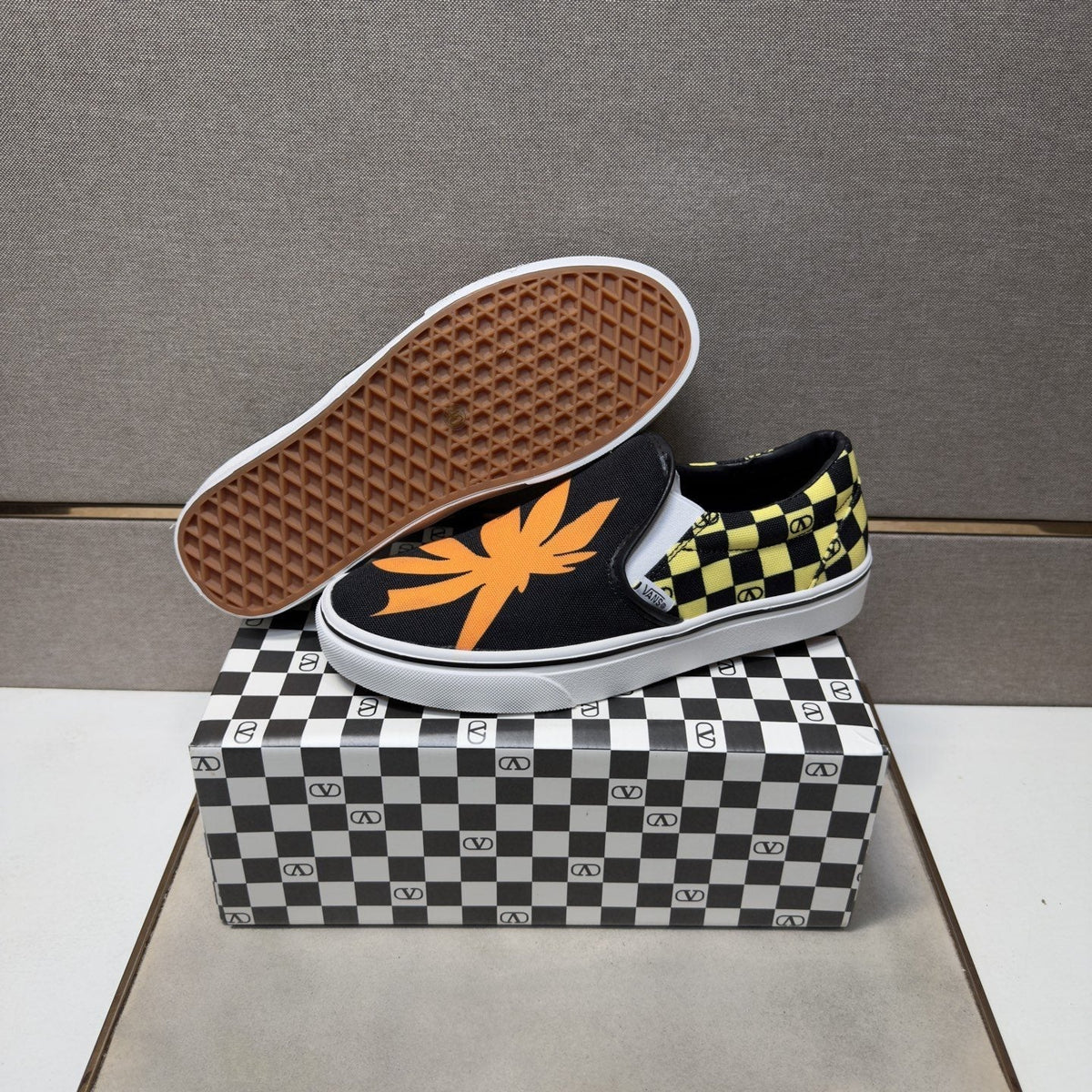 Vans Graphic Slip-On Sneakers — detail