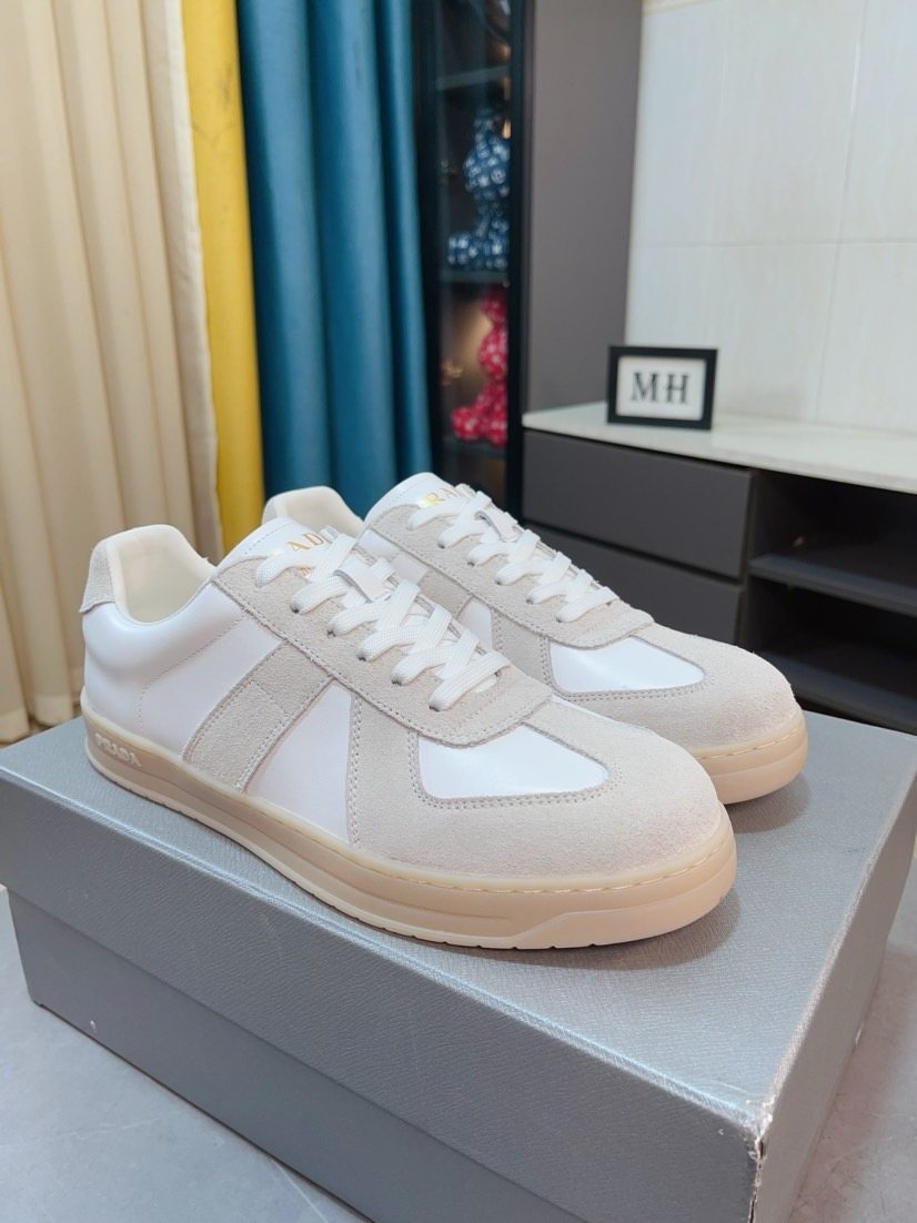 Prada Contrast Panel Sneakers — front