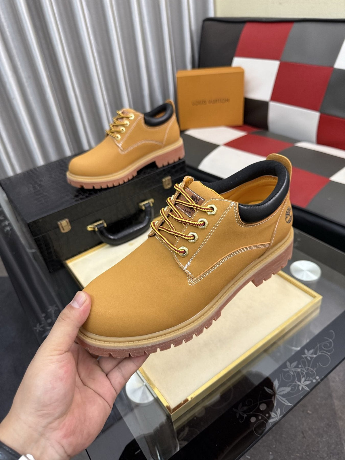 Timberland Lug Sole Lace-Up Shoes — front